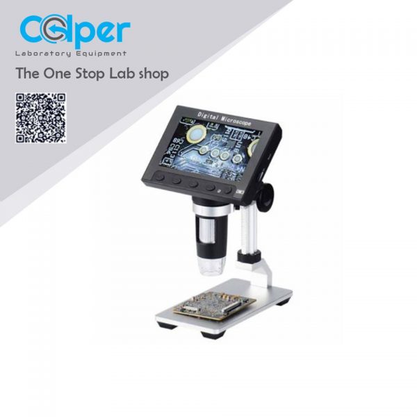 Digital USB microscope with LED display