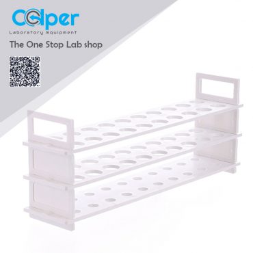 Test Tube Rack ABS Polymer | 20-Tube Laboratory Stand | Sri Lanka
