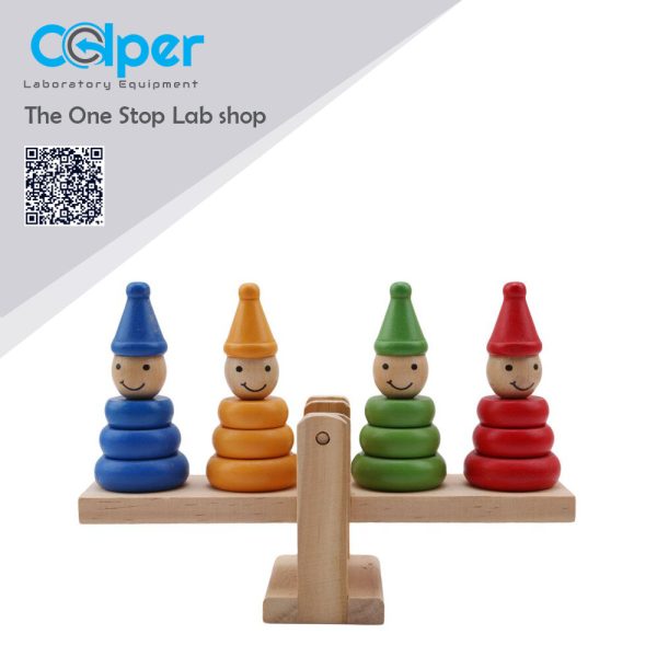 Wooden Stacker Seesaw Balance