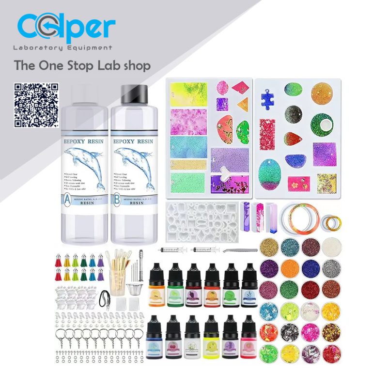Epoxy Resin Jewelry Making Kit 240 Pcs Colper Educational Equipment